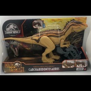 Jurassic World Dino Escape Mega Destroyers Carcharodontosaurus Jurassic Park Toy